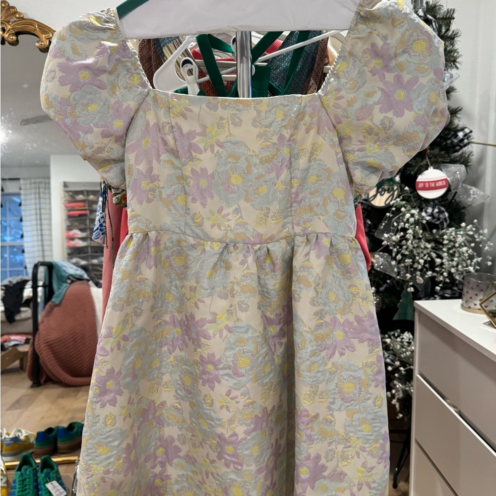 TCEC Floral Babydoll Dress